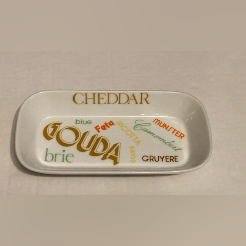 Gail Craft vtg cheese and cracker board replacement tray dish